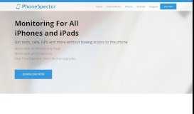 
							         iPhone Cell Phone Spy and Tracking Software| PhoneSpector								  
							    