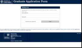 
							         IPP login screen - eVision - University of Oxford								  
							    