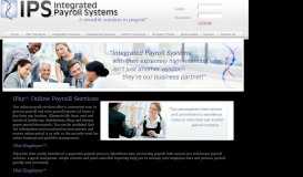 
							         IPS Integrated Payroll Systems								  
							    