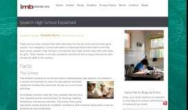 
							         Ipswich High School Explained | LMB Educational Portal								  
							    