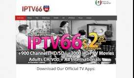 
							         IPTV 66 - IPTV Private Server, MAG250, MAG254, MAG260 ...								  
							    