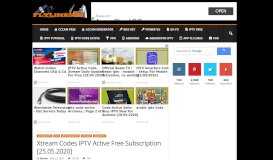 
							         IPTV Active Code Xtream Daily Update For Free [22.01.2020]								  
							    