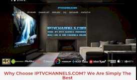 
							         IPTV CHANNELS PRIVATE SERVER - IPTVChannels.com								  
							    