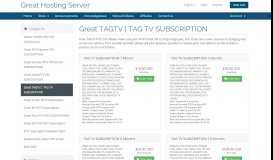 
							         IPTV Subscription Reseller Panel - Great IPTV Sub								  
							    