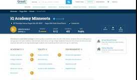 
							         iQ Academy Minnesota - Fergus Falls, Minnesota - MN | GreatSchools								  
							    
