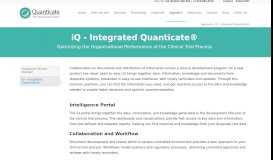 
							         IQ | Online Clinical Trial Collaboration & Visualization Portal								  
							    