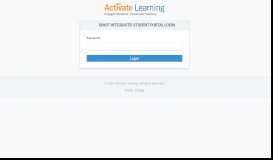 
							         IQWST Integrated Student Portal Login - Activate Learning								  
							    