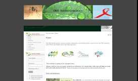 
							         IRD Bioinformatics Homepage								  
							    