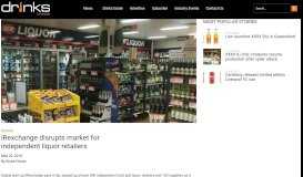 
							         iRexchange disrupts market for independent liquor retailers - Drinks ...								  
							    