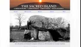
							         Irish portal dolmens | by Sacred Island Guided Tours - Carrowkeel								  
							    