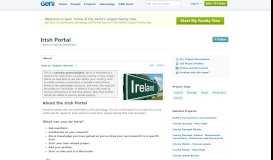
							         Irish Portal - Geni								  
							    