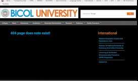 
							         Iro | BU International - Bicol University								  
							    
