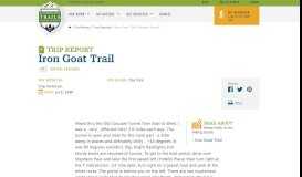 
							         Iron Goat - Old Cascade Tunnel — Washington Trails Association								  
							    