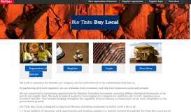 
							         Iron Ore supplier portal - Rio Tinto								  
							    