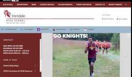 
							         Irondale High / Homepage - Mounds View Public Schools								  
							    
