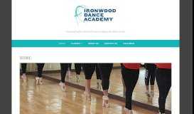 
							         Ironwood Dance Academy								  
							    