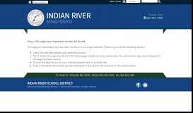 
							         IRSD Publicity - Indian River School District								  
							    
