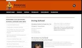 
							         Irving Elementary School | Kewanee CUD 229 Irving School (Grades ...								  
							    