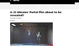 
							         Is JJ Abrams' Portal film about to be revealed? - Digital Spy								  
							    