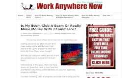 
							         Is My Ecom Club A Scam Or Really Make Money With ...								  
							    