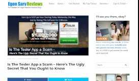 
							         Is The Tesler App a Scam - Here's The Ugly Secret That You ...								  
							    