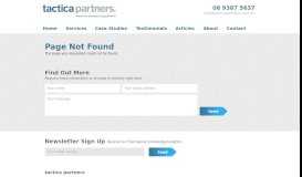 
							         Is your business using the ATO Business Portal? - Tactica Partners								  
							    