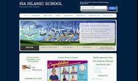 
							         ISA Islamic School								  
							    