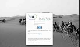
							         ISA student portal - Study Abroad Online Application - International ...								  
							    