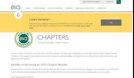 
							         (ISC)² Chapters | Join or Start a Chapter - ISC2								  
							    