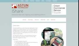
							         iShare | Astun Technology								  
							    