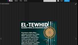 
							         Islamski Portal El-Tewhid | Islamska stranica na bosanskom j… | Flickr								  
							    