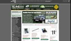 
							         Island 4x4 - Specialists in Land Rover and Range Rover Parts and ...								  
							    