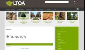 
							         Islington - The London Tree Officers Association								  
							    
