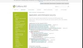 
							         ISO System Access - California ISO								  
							    