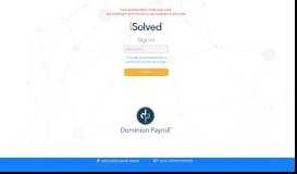 
							         iSolved HCM - Dominion Payroll								  
							    