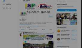 
							         ISP_Bolívar (@ISP_Bolivar) | Twitter								  
							    