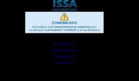 
							         ISSA - Instituto de Seguridade Social dos Servidores Municipais de ...								  
							    