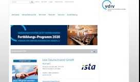 
							         ista Deutschland GmbH | Verband der Immobilienverwalter Hessen								  
							    