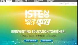 
							         ISTE - EdTech Conference 2019 | Philadelphia, June 23-26								  
							    