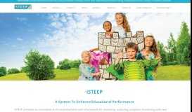 
							         iSTEEP – A System to Enhance Educational Performance								  
							    