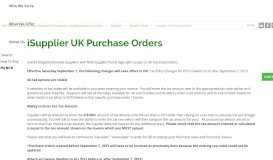 
							         iSupplier UK Purchase Orders | NCR - NCR Corporation								  
							    