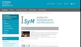 
							         ISyM | FH Bielefeld								  
							    