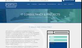 
							         IT Consultancy Services | Portal Technologies								  
							    