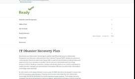 
							         IT Disaster Recovery Plan | Ready.gov								  
							    
