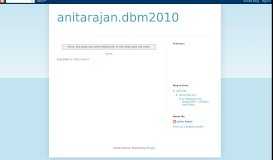 
							         IT for Management Assignment ... - anitarajan.dbm2010								  
							    