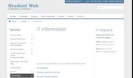 
							         IT information - Student Web | Jönköping University - Jönköping ...								  
							    