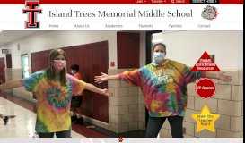 
							         IT Memorial Middle School - Island Trees School District								  
							    
