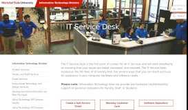 
							         IT Service Desk – Information Technology Division - Montclair State ...								  
							    