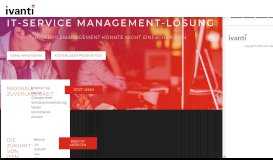 
							         IT Service Management | Ivanti								  
							    