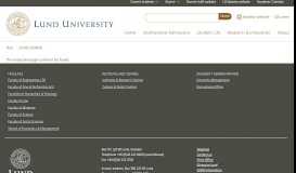 
							         IT services and support | Lund University								  
							    